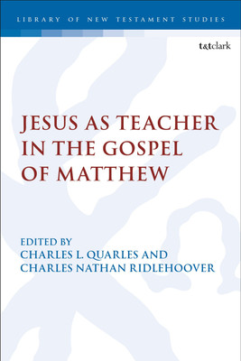 Jesus as Teacher in the Gospel of Matthew(English, Hardcover, unknown)