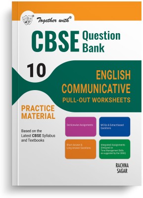 Together With CBSE Class 10 English Communicative Pull Out Worksheet Practice Material Exam 2024-25(Paperback, Rachna Sagar)