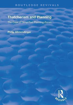 Thatcherism and Planning(English, Hardcover, Allmendinger Philip M.)