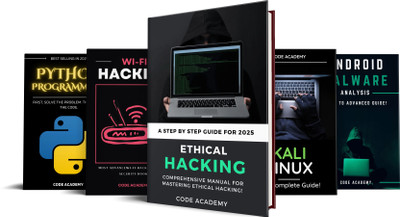 Advanced Ethical Hacking Bundle 2025 | Wifi Hacking | Kali Linux | Python | Android Hacking - With Free Hacking Course (Set of 5) - Hindi Version(Paperback, Aamer Khan)