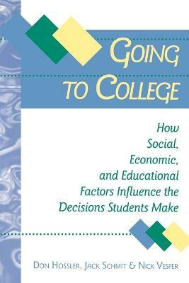 Going to College(English, Paperback, Hossler Don)