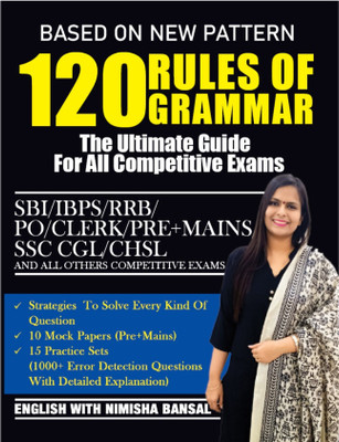 120 Rules of Grammar(English, Paperback, BANSAL NIMISHA)