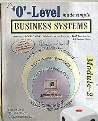 O LEVEL MADE SIMPLE BUSINESS SYSTEMS(Paperback, SATISH JAIN)