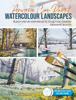 Anyone Can Paint Watercolour Landscapes(English, Paperback, Booth Grahame)