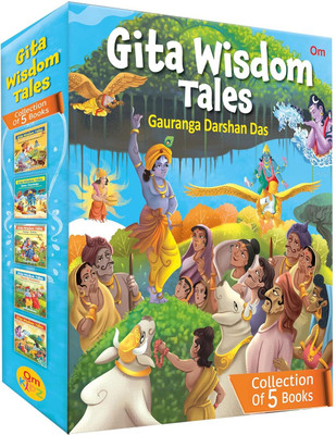 Gita Wisdom Tales: Collections of 5 Books Boxset - Religion book for Kids(English, Box Set, Gauranga Darshan Das)