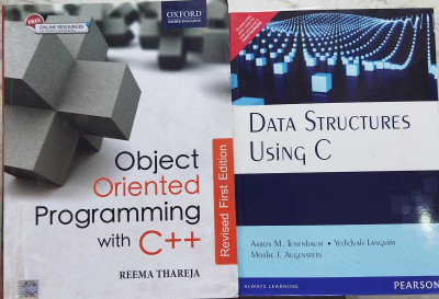 DATA STRUCTURES USING C & Object Oriented Programming With C++ (USED - GOOD)(Paperback, REEMA THAREJA)