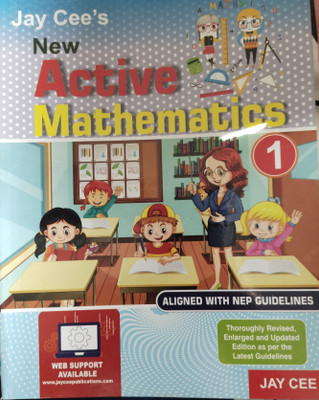 Jay Cee's New Active Mathematics 1(Paperback, Sujata Shrivastava)