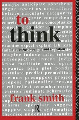 To Think(English, Paperback, Smith Frank)