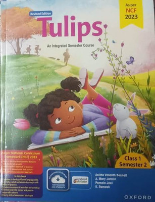 TULIPS CLASS 1 SEMESTER 2(Paperback, ANITHA VASANTH BENNETT, A. MARY JARALIN, PAMELA JOEL, K. RAMESH)