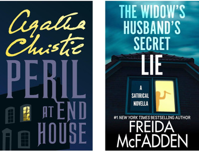 Agatha Christie and Freida McFadden Books Collection (Peril at End House, The Widow's Husband's Secret Lie: A Satirical Novella), Agatha Christie, Freida McFadden, Paperback, English(Paperback, Agatha Christie, Freida McFadden)
