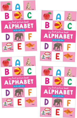 My First Picture Book of Alphabet | Set of 4 Books(Paperback, Pinwheel Books)