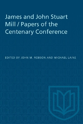 James and John Stuart Mill / Papers of the Centenary Conference(English, Electronic book text, unknown)