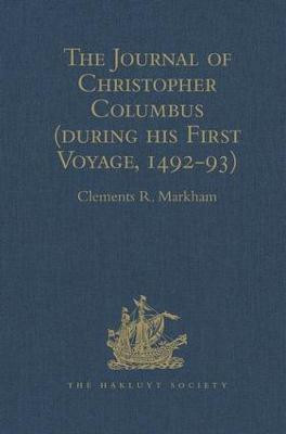 The Journal of Christopher Columbus (during his First Voyage, 1492-93)(English, Hardcover, unknown)