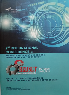 2nd International Conference on Recent Developments in Science, Engineering and Technology (REDSET 2015)(Paperback, Editors : Dr. Deependra Kumar Jha, Dr. Sudeep Sharma, Dr. Sandeep Nagar) 2nd International Conference on Recent Developments in Science, Engineering and Technology (REDSET 2015)(Paperback, Editors : Dr. Deependra Kumar Jha, Dr. Sudeep Sharma, Dr. Sandeep Nagar)