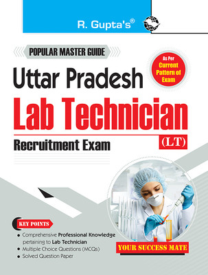 Uttar Pradesh: Lab Technician (LT) Recruitment Exam Guide(English, Paperback, RPH Editorial Board)