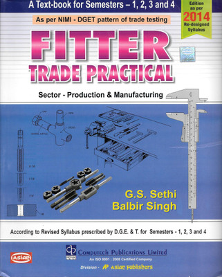 Fitter Trade Practical (NSQF Level - 5 Syll.) (1st And 2nd Yr.)(English, Paperback, Sethi G S)