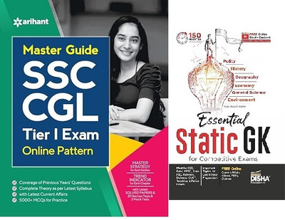 Master Guide SSC CGL Tier-I Exam Online Pattern & STATIC GK(Paperback, Avdhesh Kumar)