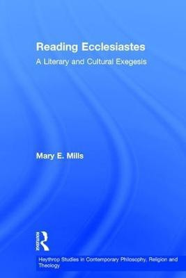 Reading Ecclesiastes(English, Hardcover, Mills Mary E.)