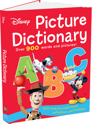 Disney - Picture Dictionary : ABC  - Over 900 Words and Pictures!(English, Hardcover, Parragon)