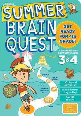 Summer Brain Quest: Between Grades 3 & 4(English, Paperback, Piddock Claire)