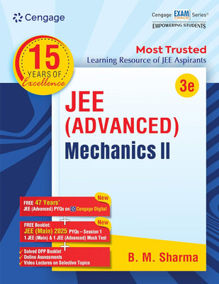 JEE Advanced Physics – Mechanics Part II | Advanced Concepts, Applications & Solved Questions | 2025 Edition | By B.M. Sharma(Paperback, B.M. Sharma)