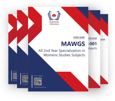 MAWGS 2nd Year Specialization in Womens Studies IGNOU Study Guides Combo (Set of 4 books including MWG-005, MWG-009, MWG-010, MWG-011)(Paperback, Gyaniversity Editorial Board)