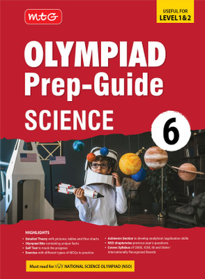 MTG Olympiad Prep-Guide Class 6 Science (NSO) - Detailed Theory, Self Test with NSO Chapterwise Previous Year Question Paper For SOF 2024-25 Exam(English, Paperback, MTG Editorial Board)