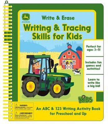 John Deere Kids Write & Erase Writing & Tracing Skills for Kids(English, Spiral bound, unknown)