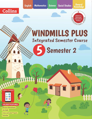 Windmills plus integrated semester course class 5 semester 2(Paperback, Kalpakam chavali)