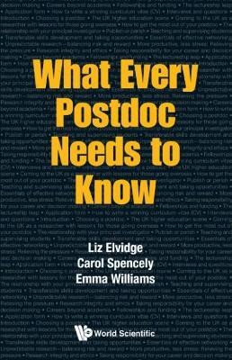 What Every Postdoc Needs To Know(English, Hardcover, Elvidge Liz)