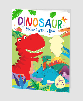 Dinosaur Sticker & Activity Book (Edition01)(English, Hardcover, unknown)