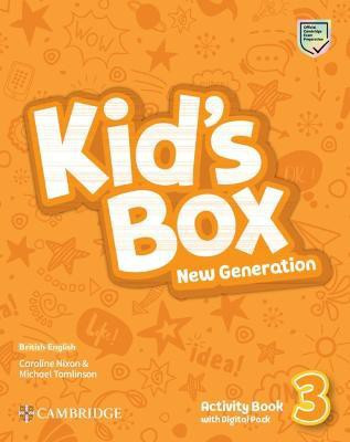 Kid's Box New Generation Level 3 Activity Book with Digital Pack British English(English, Mixed media product, Nixon Caroline)