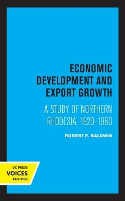 Economic Development and Export Growth(English, Paperback, Baldwin Robert E.)