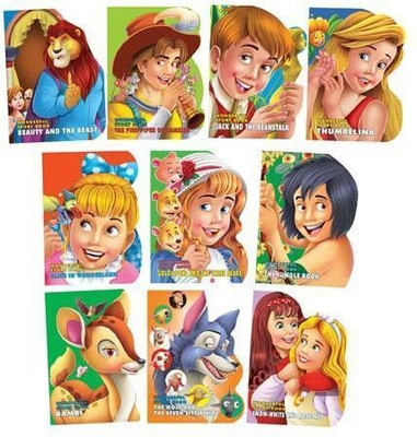 Wonderful Fairy Tales Pack (A Set of 10 Titles)  - Illustrated Story Books for Kids Age 3–8 | Classic Tales Including Cinderella, Peter Pan, Jungle Book & More(English, Paperback, Dreamland Publications)