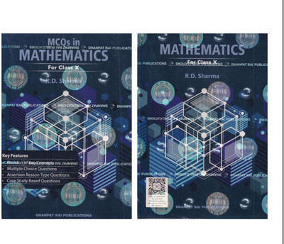 Rd Sharma Class 10 Maths 2025-26 CBSE Examinations | R D Sharma Class 10 Mathematics with MCQ Book (Set of 2 Books)(Paperback, Rdsharmabook)