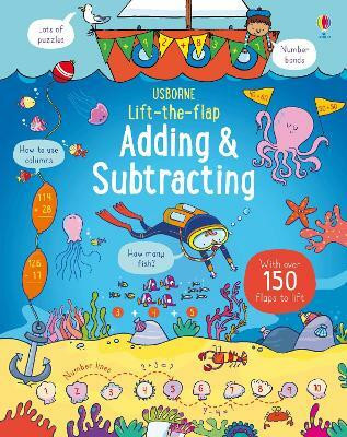 Lift-the-Flap Adding and Subtracting(English, Board book, Hore Rosie)