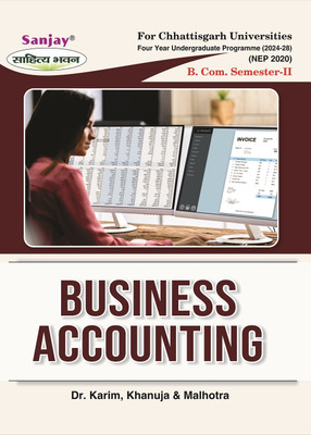 Business Accounting (Chhattisgarh)  - B.Com 2nd Semester for all Chhattisgrah Universities Syllabus According to NEP FYUGP 1 Edition(English, Paperback, unknown)