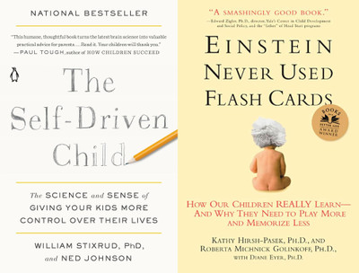 The Self-Driven Child + Einstein Never Used Flashcards(Paperback, Stixrud William PhD, Roberta Michnick + Kathy Hirsh-Pasek)