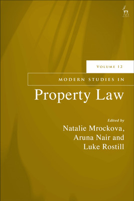 Modern Studies in Property Law, Volume 12(English, Hardcover, unknown)