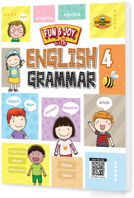 Educart Fun & Joy with English Grammar Textbook for Class 4(Paperback, Educart)