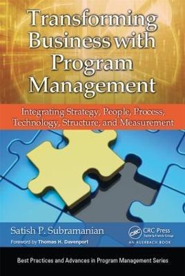 Transforming Business with Program Management(English, Hardcover, Subramanian Satish P.)