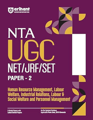 NTA UGC NET/JRF/SET Human Resource Management,Labour Welfare,Industrial Relations,Labour & Social Welfare and Personnel Management(Paperback, Bharti Sharma)