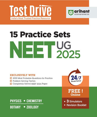 Test Drive 15 Practice Sets for NEET UG 2025 | With 3000 Most Probable Questions for Practice | Problem Solving Tactics |(Paperback, AJAY KUMAR)
