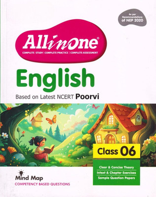 All In One English Class 6 Based on Latest NCERT Exploring Poorvi | Mind Map Competency Based Questions | 2025 Edition(Paperback, Srishti Agarwal)