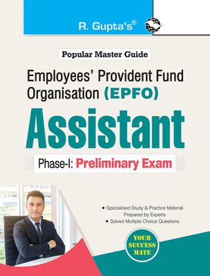 EPFO: Assistant Phase-I (Preliminary) Exam Guide(English, Paperback, RPH Editorial Board)