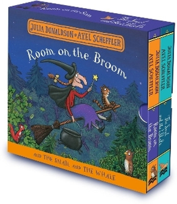 Room on the Broom and The Snail and the Whale Board Book Gift Slipcase(English, Book, Donaldson Julia)
