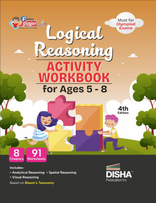 Perfect Genius Logical Reasoning Activity Workbook for Ages 5 to 8 - 2nd Edition | Must for Olympiad Exams | Builds 91 Life Skills(Paperback, Dr. Madhavi Bharadwaj)