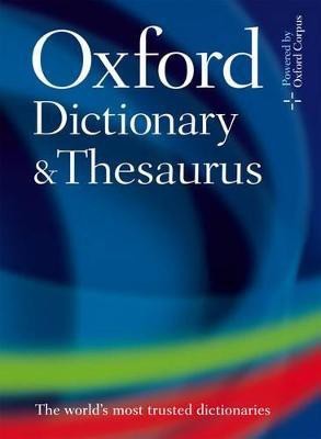 Oxford Dictionary and Thesaurus(English, Hardcover, Oxford Languages)