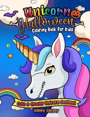 Unicorn Halloween Coloring Book(English, Paperback, Hall Harper)