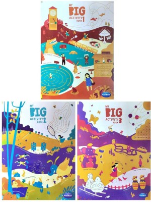 My big activity book (combo of 2) 
ALL IN ONE (age 4-8)(Paperback, Navneet Education Ltd.)